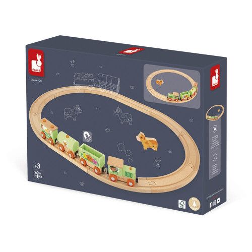 Story Farm Train With Tracks