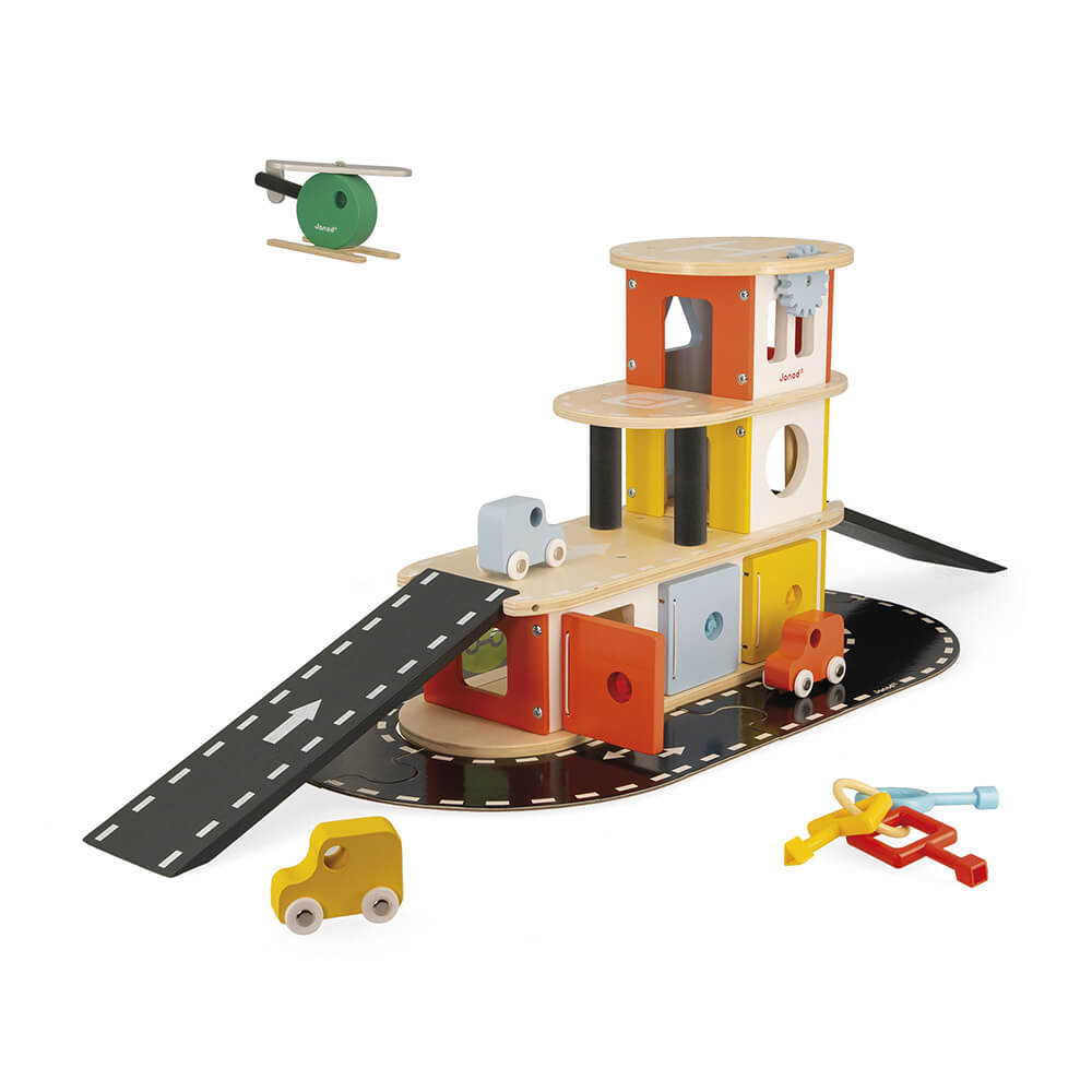 Elc wooden store garage