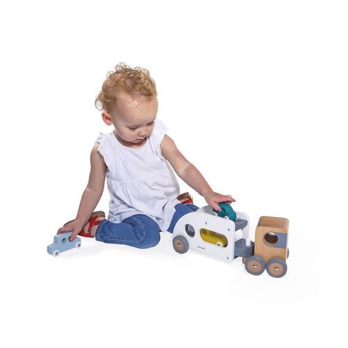 Circuit bébé - Véhicules bois enfant 2 ans Janod