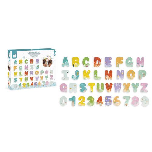 Bath Time Letters And Numbers