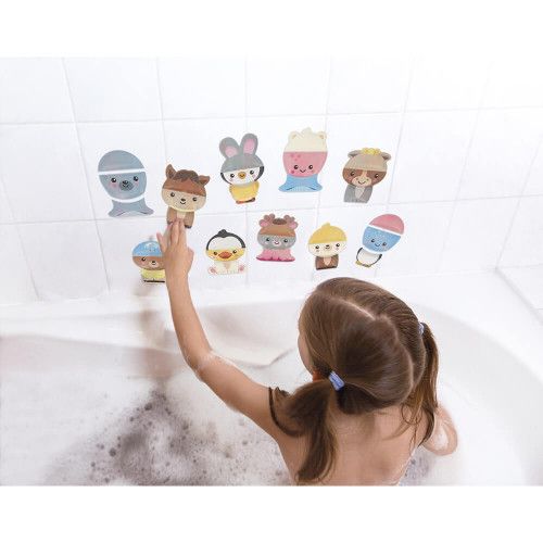 Jouet enfant 2 ans - Jouet bain memo animaux JANOD