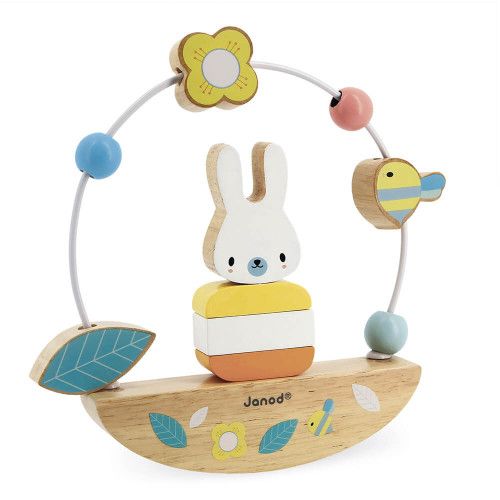 Janod - Tirelire enfant en bois - Lapin