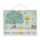 Calendrier des saisons en bois pour enfant dès 3 ans, magnétique avec 125 magnets, accroche murale, JANOD