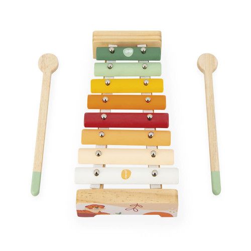 Set de 5 instruments en bois pour enfant dès 18 mois JANOD