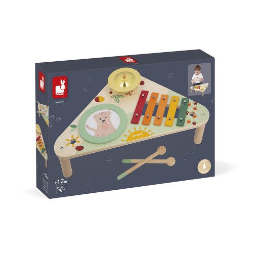 Janod confetti best sale wooden music table