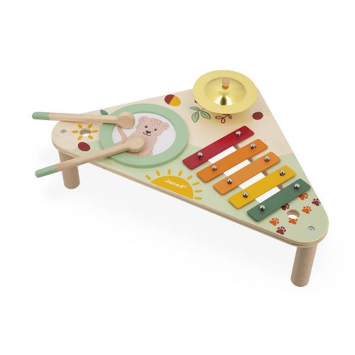 Table de musique en bois 14 instruments