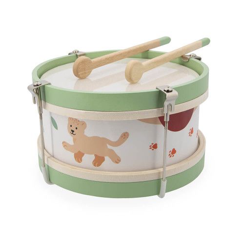 Fonowx Tambourin portatif pour bébé, cloche de tambour, Instrument de  Percussion secouant pour bébés et nourrissons, ours