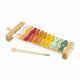 Xylophone bois et métal pour enfant dès 18 mois, jouet d'éveil sonore bébé Sunshine de JANOD