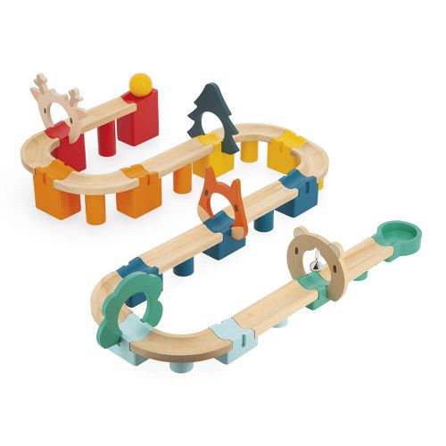 Circuit en bois pour billes Bambin Bois, jeux et jouets en bois