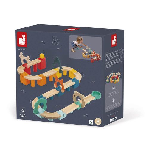 Circuit en bois pour billes Bambin Bois, jeux et jouets en bois