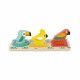 Apprentissage formes et couleurs, jouet d'éveil en bois bébé dès 12 mois, oiseaux jeu éducatif dès 1 an Tropik de JANOD