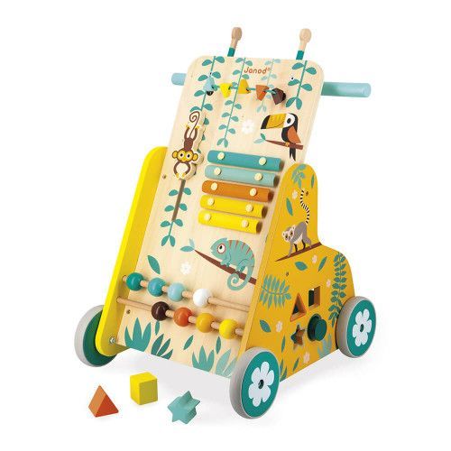 7 EN1 CHARIOT De Marche En Bois Marcheur D'Apprentissage Bébé Bébé De 1 An+  EUR 58,61 - PicClick FR