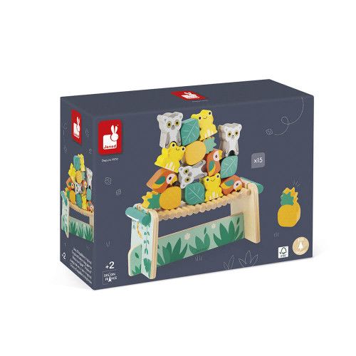 Jeu d'équilibre bois - Jeu de societe enfant 2 ans JANOD