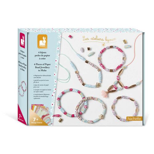 6 Pieces Of Paper Bead Jewellery To Make