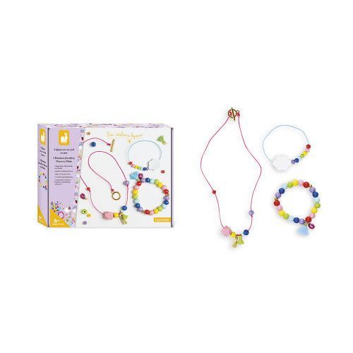 Activités manuelles pour enfant - Création porte-bijoux en bois Janod