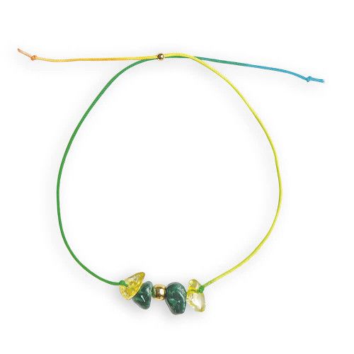 16 bijoux porte-bonheur à créer, thème pierres, pour enfant dès 8 ans, loisir créatif les ateliers bijoux Hachette JANOD