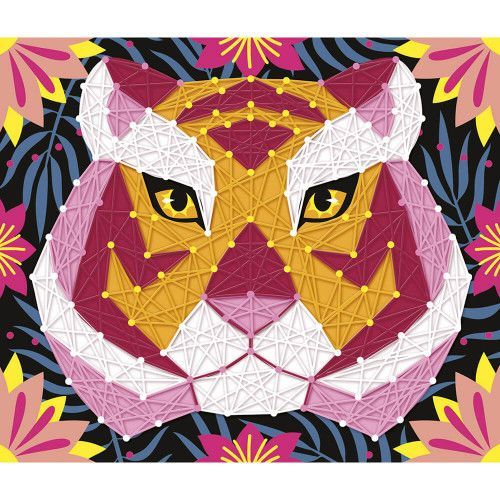 2 String Art Jungle Animal Boards To Make
