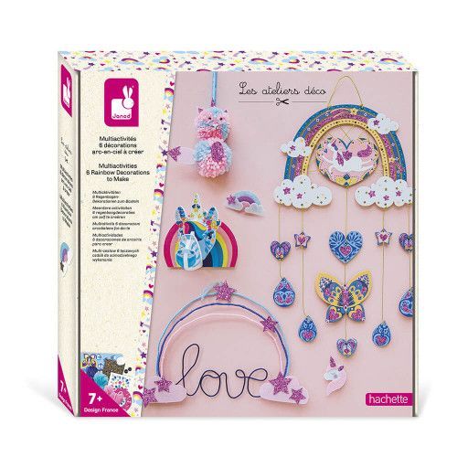 Coffret cadeau licorne - coffret bricolage - totum - bricolage - boite à  dessin bois 