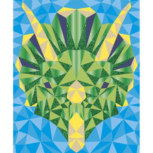 Schaumstoff-Mosaiken Dinosaurier