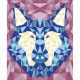 Mosaïques mousse Animaux Forêt pour enfant dès 7 ans, 2 tableaux à créer, loisir créatif Mystérix Hachette JANOD