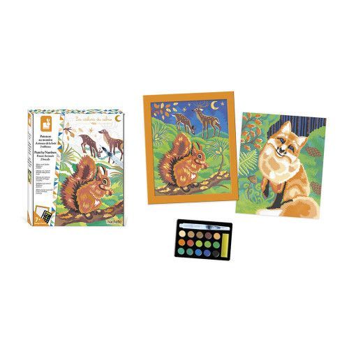 Paint By Numbers Forest Animals