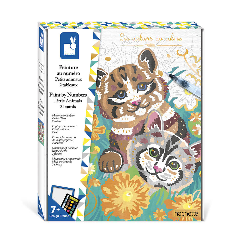 Kit de peinture au numéro pour les enfants de +4 ans - Wouf