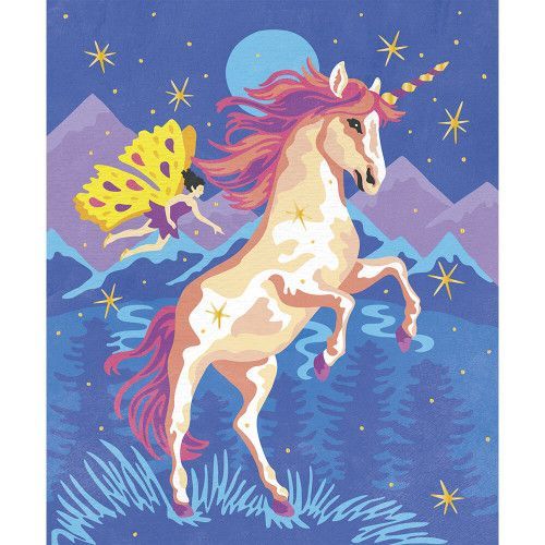 3PCS Peinture Numero Licorne Peinture Enfant Licorne Jouet 20