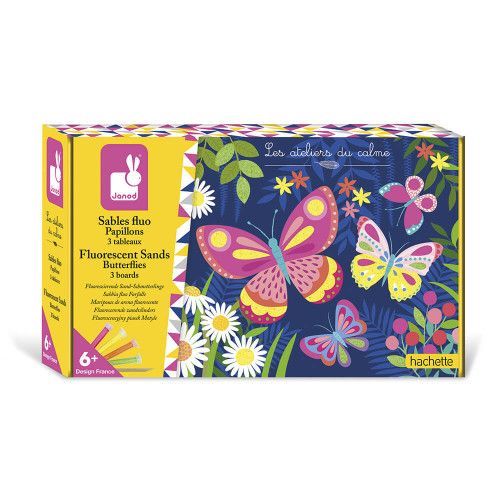 Kit cadre feutrine papillon - multicilore, Jouet