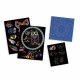 Multi-activités Scratch art, coffret 8 activités, pour enfant dès 7 ans, loisir créatif Les ateliers du calme Hachette JANOD