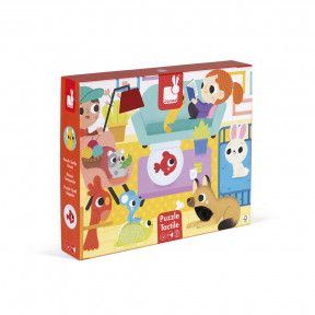 Tactile Puzzle Pets 20 pieces