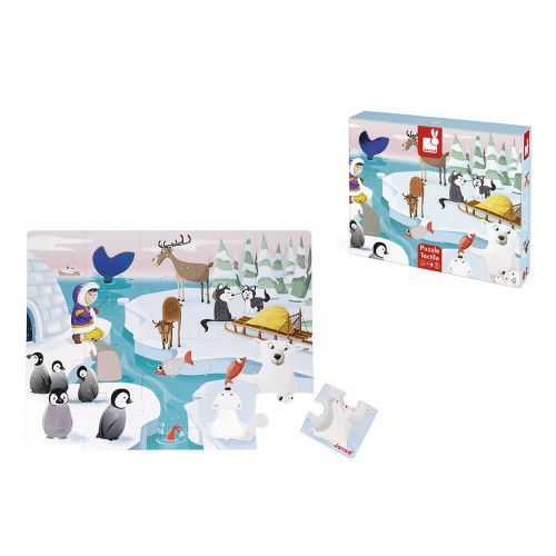 Puzzle Tactile 'La Banquise' 20 pcs