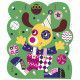 Kit créatif scratch art graphisme, activité manuelle, cartes à gratter, pour enfant dès 4 ans JANOD