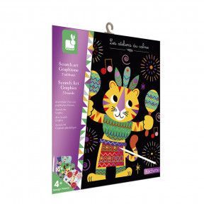 Kreativ-Set - Grafische Gestaltung - Scratch Art