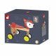 Porteur Renard Baby Forest en bois, éveil motricité bébé, trotteur, pour enfant à partir de 12 mois JANOD