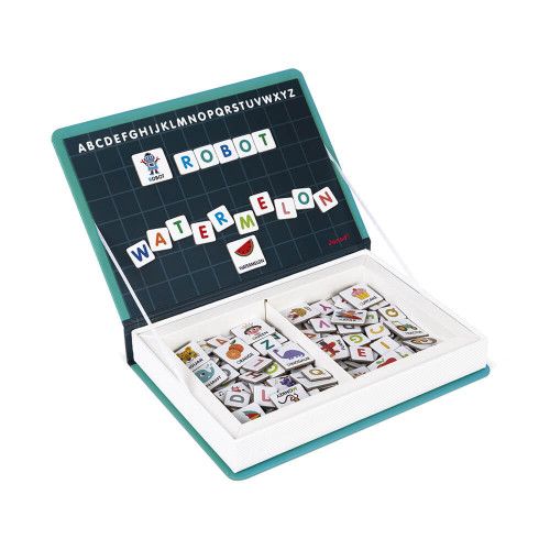 Magnéti'book alphabet anglais, 142 magnets