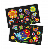 Mosaic decoration cards & artwork for children 4 years and up - Janod