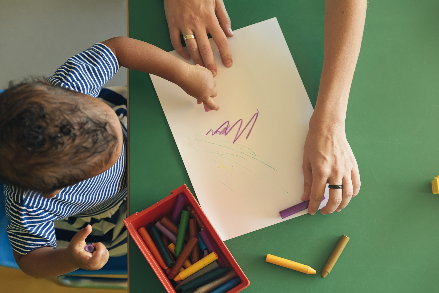 Jouets pour enfants Enfant coloré Magnétique Écriture Peinture Dessin  Doodle Board Jouet Préscolaire Outil Dessin Jouets