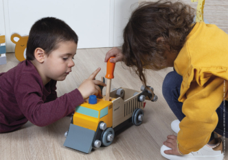 Un mécano pour favoriser le développement cognitif des enfants