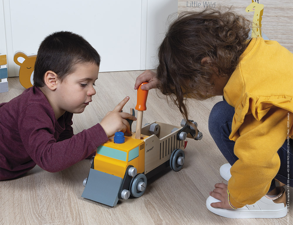 Un mécano pour favoriser le développement cognitif des enfants