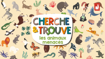 Jeu Cherche et Trouve Animaux Menacés