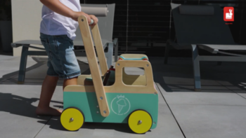 Ice Cream Cart Push-Along Trolley