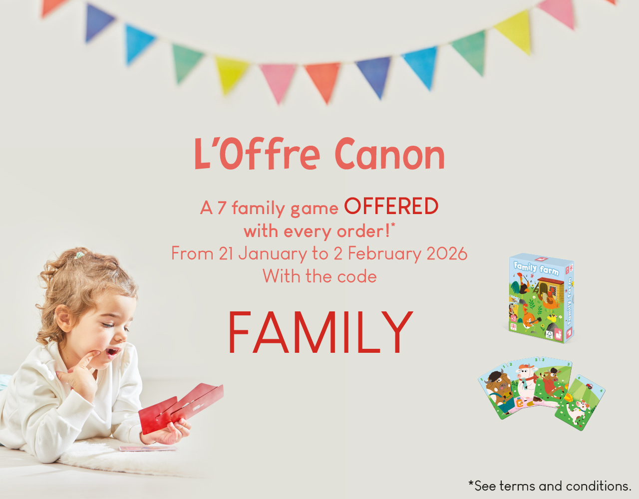 offre canon Slide background