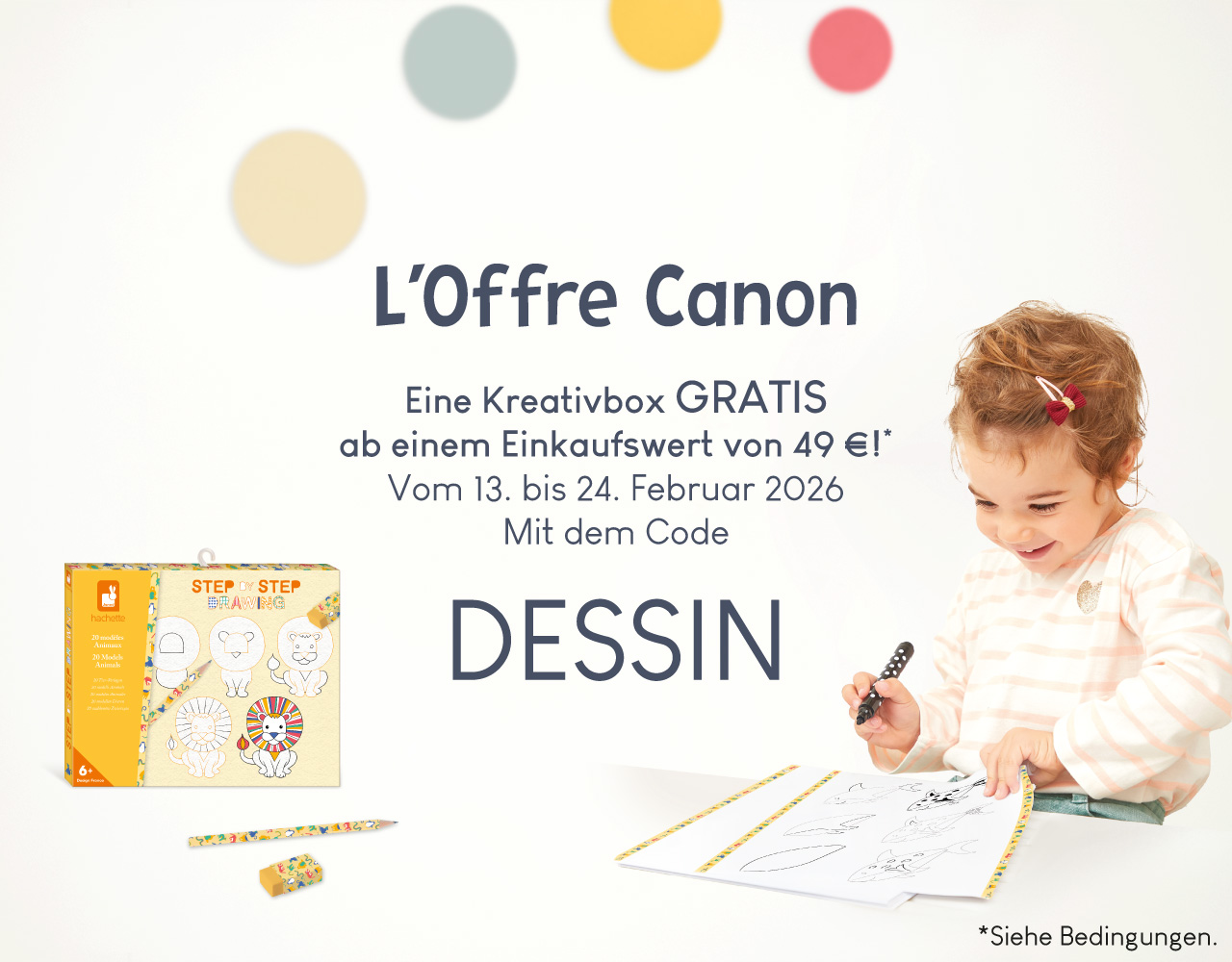 offre canon Slide background