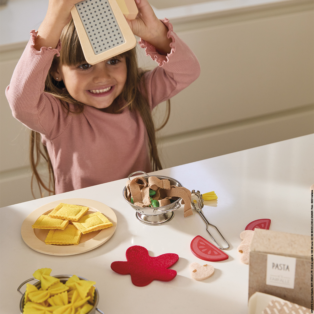 Cuisine pour enfants Element en bois avec de vrais sons et lumières