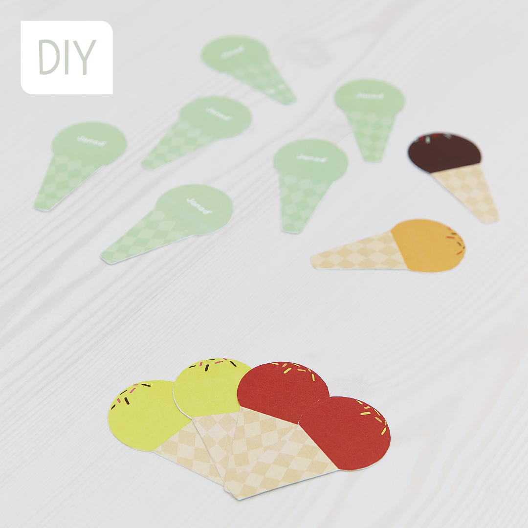 DIY enfant jeu de mémo à fabriquer