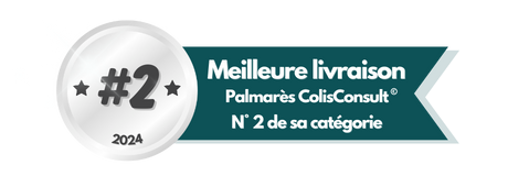 Médaille d'argent Meilleure livraison dans la catégorie Jeux et jouets