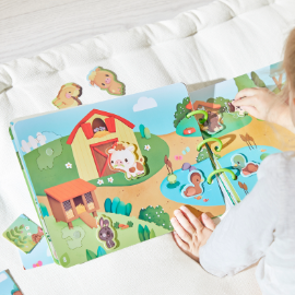 Busy-book Cardboard Farm JANOD