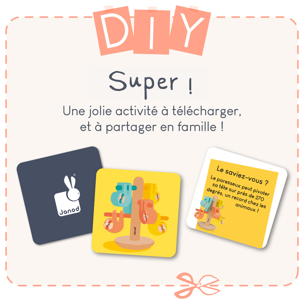 DIY enfant jeu d'association animaux