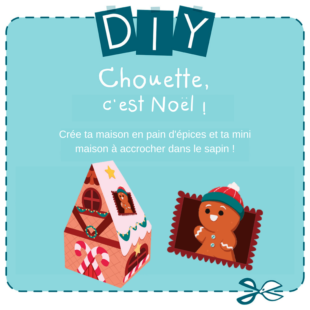 DIY enfant Noël maison pain d'épices