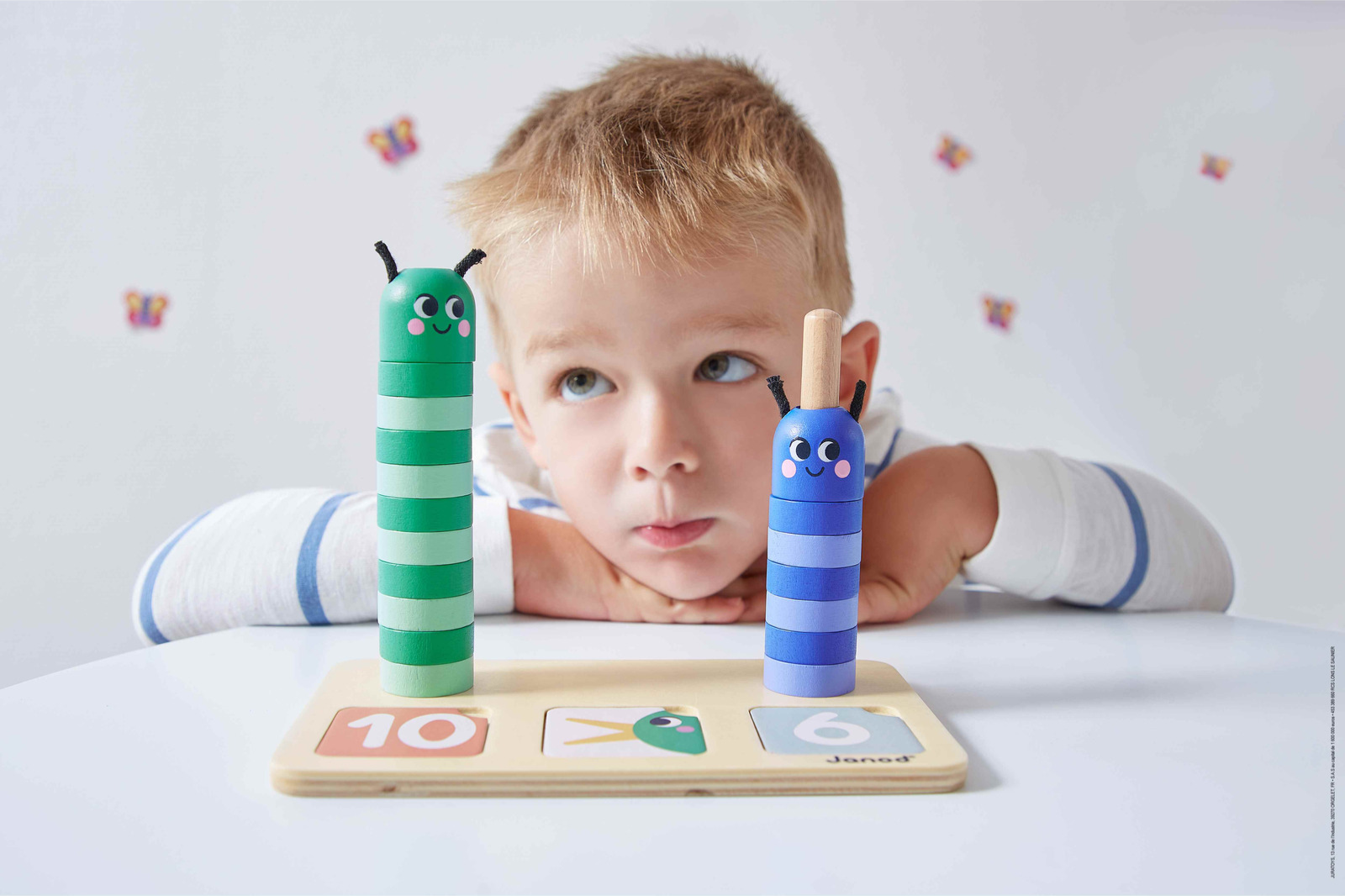 Planche à cadenas - Busy Board, motricité bébé enfant 3 ans Janod